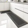 Tapete de Chão de Lama Diatomácea Transfronteiriço Antiderrapante Impermeável À Prova de Óleo Resistente à Sujeira Tapete para Pés Moderno Simples Doméstico Fácil de Limpar Tapete para Piso de Cozinha