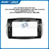Adecuado para 15-18 Mercedes-Benz SMART marco de consola central modificado panel de marco de panel de superficie de marco de manga variada navegación de pantalla grande Android