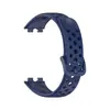 Adecuado para Huawei Band 8/9/10 Correa de Silicona Estilo Agujero Oficial Huawei Band8/9 Pulsera Transpirable