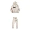 Conjunto de Sudadera con Capucha y Pantalones Deportivos L Letter de la Línea Essentials de Fear of God para Fábrica Transfronteriza