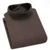 Camiseta básica unisex de cuello medio, terciopelo de doble cara, terciopelo alemán, otoño e invierno, forrada de polar, engrosada, cálida, versátil, corte ajustado