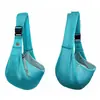 Transportadora para gatos, diseño cruzado, transpirable, ajustable, adecuada para gatos y perros pequeños y medianos, ideal para salidas al aire libre, elegante transportadora para perros