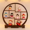 Ornaments de deus da riqueza estilo chinês acessórios criativos para casa decorações de varanda de escritório presentes de inauguração de casa imortal abençoado