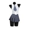 Susurros bajo la Luna Deseo Puro Estilo Universitario Uniforme Dividido Traje Ropa Interior Sexy Ropa Interior Sexy 8966