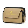 Bolsa de cintura para celular masculina bolsa de cinto para celular capa de cinto para celular bolsa de cintura multifuncional horizontal e vertical bolsa de celular em lona bolsa pendurada