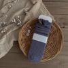 Calcetines para niños, primavera y verano, clase A, finos, de pierna pequeña, sin varillas, apilados, de algodón peinado, de punto coreano.