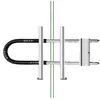 Fechadura para Porta de Vidro Fechadura em U Conjunto de Fechaduras para Portas de Loja, Fechadura para Porta de Vidro Deslizante, Fechadura Longa, Fechadura em U com Senha Doméstica