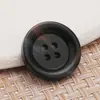 Botones de Resina con Patrón de Logo Láser Personalizados, Botones de Cuatro Agujeros Cosidos a Mano para Chaqueta de Algodón Cortavientos, Botones Decorativos para Chaqueta de Traje