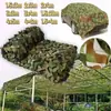 Red de camuflaje para acampar, entrenamiento de ocultación, red de camuflaje para jungla, red para sombra al aire libre, red decorativa para uso en coche y acampar