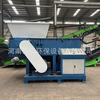Triturador de Eixo Único Tipo Corte em Rolo, Triturador Grande Azul Totalmente Automático com Tambor, Alimentação Forçada Hidráulica
