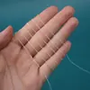 Fio de Algodão 65%/Poliéster 35% Penteado Branco Puro Fio para Tricô de Malha de Ponto de Laço Fio Têxtil Venda por Atacado