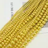 Cuentas de Vidrio de Colores Perlas de Imitación Agujero Recto Cristal Cuentas Sueltas Collar Pulsera Colgante Accesorios para Joyería DIY Cuentas