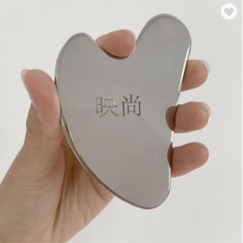 心形不锈钢刮痧板