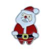 Santa caixa de presente floco de neve Bell alce boneco de neve broche liga meias de Natal roupas saco de metal emblema