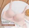 Lingerie Transfronteiriça para Seios Pequenos, Sutiã Push-Up para Mulheres Sem Aro, Anti-Queda, Coleta Lateral dos Seios, Levanta-Seios, Sutiã Sexy Sem Costura, Seios Bonitos