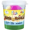 Areia Mágica para Massinha Verde 550G Com Molde