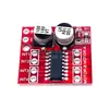 Módulo de control de motor DC de 2 vías avance/retroceso control de velocidad PWM puente H doble motor paso a paso mini L298N