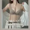 Ropa Interior Fina de Verano sin Costuras para Mujeres con Senos Pequeños, Push-Up y Agrandamiento, Sujetador para Mujer con Contracción de Senos y Anti-Caída Ajustable