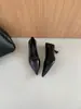 Novos Sapatos Femininos Estilo Francês 2026, Bico Fino, Salto Baixo, Salto Fino, Salto Médio, Para o Trabalho, Sapatos Femininos Elegantes, Preto, Dourado Antigo, Outros