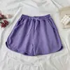 Pantalones Cortos Deportivos para Mujer 2026 Verano Estilo Delgado Adelgazantes de Cintura Alta Sueltos Casuales Moda Pantalones Transpirables