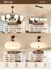 Lámpara de araña vintage estilo francés para sala de estar, nuevo modelo 2026, luz principal minimalista de mediados de siglo 'Magic Bean' negro, iluminación de alta gama para dormitorio