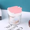 16032 Garrafa de vidro quadrada Frasco de tempero multifuncional com colher Tempero Jar Jar de sal Jar de armazenamento Moisture-proof Waterproof Jar
