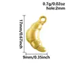 Acero Inoxidable 304 Colgante Accesorios de Croissant Mini Colgante DIY Collar Pulsera Pendientes Joyería Colgante En Stock