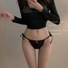 HsMeizi* Ropa Interior Sexy de Encaje con Cordones de Gama Alta Seductora para Mujer Estilo Verano Delgado de Abstinencia Nuevo 2025