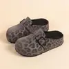 Zapatos Birkenstock para Mujer con Estampado de Leopardo 2026 Nuevos Zuecos Casuales Slip-On para Primavera y Verano Calzado Versátil de Moda para Mujer