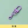 Cadena para puerta con pintura de color, llavero colgante de 14 mm con cierre de langosta, cierre giratorio de metal para perro, accesorios de joyería para hacer uno mismo.