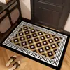 Alfombrilla de Piso de Barro Diatómico Estilo Lujo Ligero Baño Absorbente de Agua Secado Rápido Felpudo Doméstico Resistente al Desgaste Antideslizante Felpudo para Puerta de Entrada Dropshipping