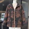 Ropa de Otoño de Alta Gama para Mamás, Top de Lana con Solapa para Mujer, Nuevo Estilo 2026, Chaqueta de Otoño para Mujeres Mayores de 60, de Mediana Edad y Ancianas, Abuela