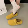 Zapatos Birkenstock Retro Planos de Cuero Genuino Tipo Bagel para Usar Afuera, Zapatos Casuales Todo Incluido de Suela Suave, Zapatos de Commuting de Doble Uso