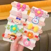 TikTok Explosions Acessórios de cabelo de velcro para crianças Verão Meninas Franjas para trás Cabeça Quebrada Adesivos para cabelo Cinto de cabelo Acessórios Atacado