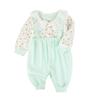 Outono e inverno novo macacão de bebê recém-nascido khai roupa de escalada masculino e feminino khafu algodão puro sem costura primavera e outono