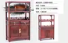 Artesanato de Modelo de Móveis em Miniatura Clássicos das Dinastias Ming e Qing Ornamentos Pau-rosa Vermelho Gabinete de Livros Antigos Decoração de Cama Presentes