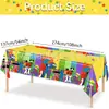 Nova Decoração de Festa de Aniversário Arco-Íris Banners Espirais Suprimentos Toalha de Mesa Guardanapo de Papel Copo de Papel Louça Descartável