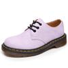 Zapatos Bajos de Lona 1461 de Cuero Genuino para Hombre Estilo Británico Talla Grande Botines Punta Redonda para Hombre y Mujer Pareja Casual de Trabajo