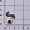 Perro Líder de Dibujos Animados Pegamento Suave Accesorios DIY Parche para Funda de Teléfono Agujero de Zapato Vaso de Enjuague Bucal Parche Estéreo Cachorro 3D