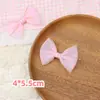 Nuevos accesorios para el cabello de malla brillante estilo coreano, accesorios para zapatos y sombreros, accesorios para ropa de muñecas, corbatas de moño y piezas de moño semiacabadas