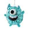 Decoraciones Navideñas Adornos para Árbol de Navidad Azules Animales de Dibujos Animados Ángeles Colgantes Decorativos Pequeños
