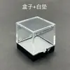 Caixa Mineral de Grade, Caixa Mineral de Gato de Três Camadas, Suporte de Exibição Transparente para Armazenar Espécimes de Cristais Minerais, Ornamentos Plásticos à Prova de Poeira
