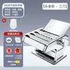 Máquina para Hacer Pasta Casera Multifuncional de Acero Inoxidable Prensa Manual para Pasta Rodillo Manual para Masa Fabricación de Pieles para Empanadillas Wontons Máquina para Hacer Pasta