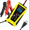 Cargador de batería de coche 12V6A para comercio electrónico transfronterizo, batería de plomo-ácido, motocicleta, cargador inteligente de pulsos