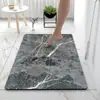 Tapete de Chão Macio de Lama Diatomácea Absorvente para Banheiro de Luxo Leve Tapete para Porta de Banheiro/Vaso Sanitário Tapete de Pé de Secagem Rápida Tapete de Entrada Tapete Antiderrapante
