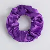 Goma de pelo elegante y con estilo transfronteriza, alta elasticidad, versátil, simple y de alta gama, de satén, para coleta alta en mujeres