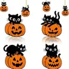Nuevas decoraciones acrílicas temáticas de Halloween transfronterizas, adornos de mesa para el festival de los fantasmas, decoraciones navideñas para escaparates de casas, pequeñas decoraciones colgantes