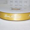 Fita logotipo personalizado 2cm Inglês bolo baking impressão fita caixa de presente flor embalagem diy fita de poliéster