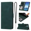 Funda de cuero con tapa abatible y ranura para tarjeta fantasía Redmi 15C aplicable transfronteriza, color sólido japonés y coreano, succión magnética lateral POCO C85