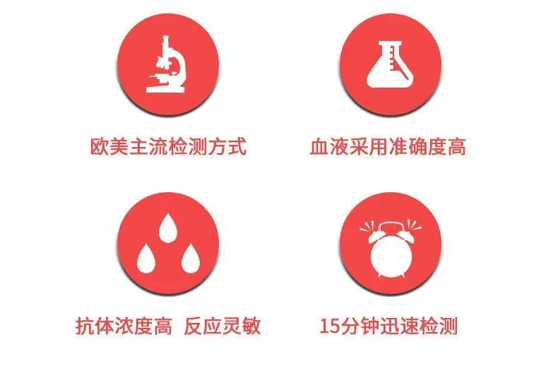 爱博康HIV测试纸人类免疫缺陷病毒（HIV1+2型）抗体检测试剂1人份